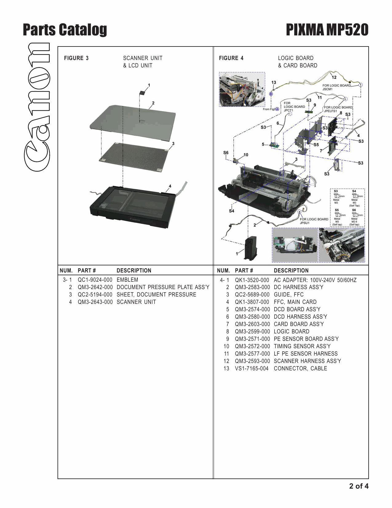 Canon PIXMA MP520 Parts and Service Manual-6